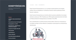 Desktop Screenshot of konepyoraseura.fi